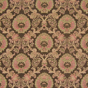 Medici Damask Pumpkin Spice by Kasmir Fabric