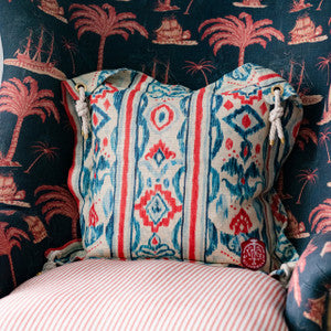 MEDITERRANEO IKAT Cushion (LC40111) by Mind The Gap
