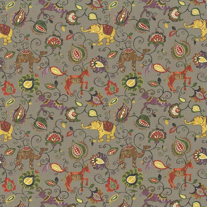 Menagerie Glacier by Kasmir Fabric 1435 100% Cotton
 INDONESIA </p><p>Repeat: Horizontal: 27 inches and Vertical: 27 inches 54 - 55 - Fabric Carolina -
