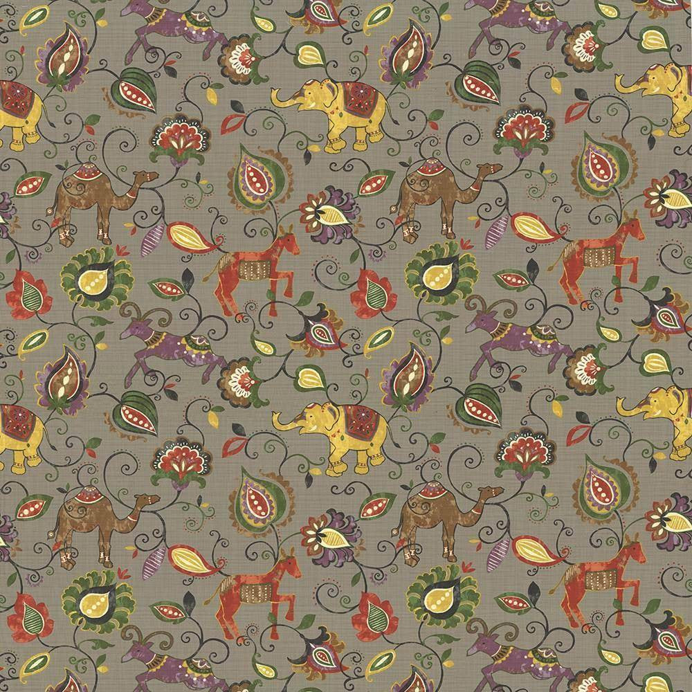 Menagerie Glacier by Kasmir Fabric 1435 INDONESIA 15,000 Wyzenbeek Double Rubs H: 27 inches, V:27 inches 54 - 55 - Fabric Carolina - Kasmir