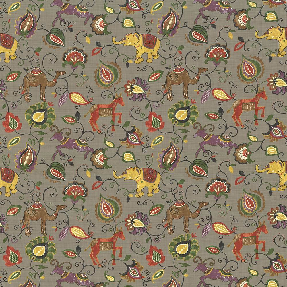 Menagerie Glacier by Kasmir Fabric 1435 100% Cotton
 INDONESIA </p><p>Repeat: Horizontal: 27 inches and Vertical: 27 inches 54 - 55 - Fabric Carolina -