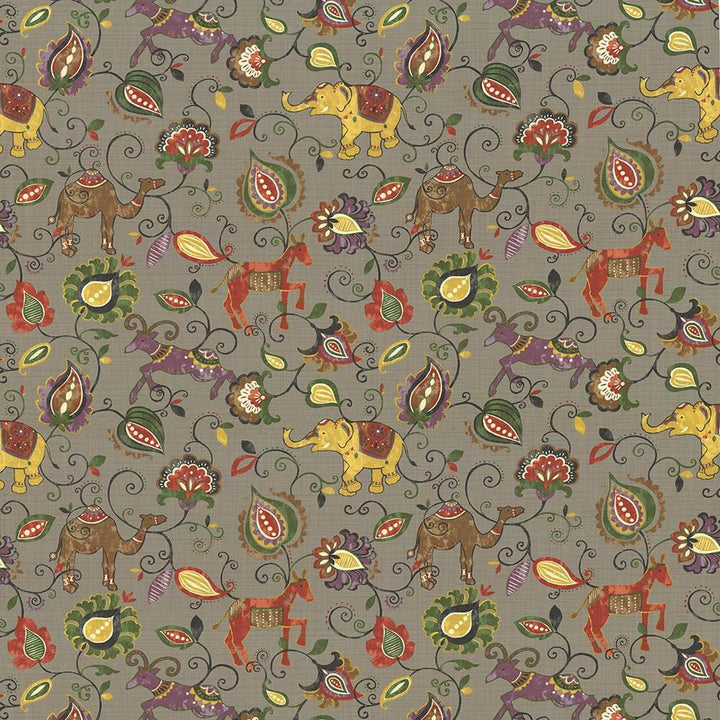 Menagerie Glacier by Kasmir Fabric 1435 100% Cotton
 INDONESIA </p><p>Repeat: Horizontal: 27 inches and Vertical: 27 inches 54 - 55 - Fabric Carolina -