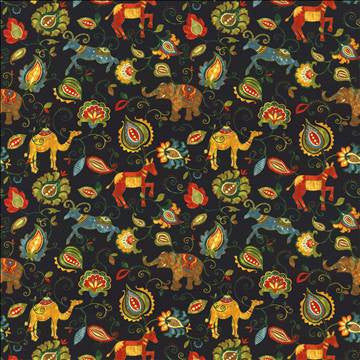 Menagerie Jungle by Kasmir Fabric 1433 100% Cotton INDONESIA 15,000 Wyzenbeek Double Rubs H: 27 inches, V: 27 inches 54 - 55 - Fabric Carolina - Kasmir