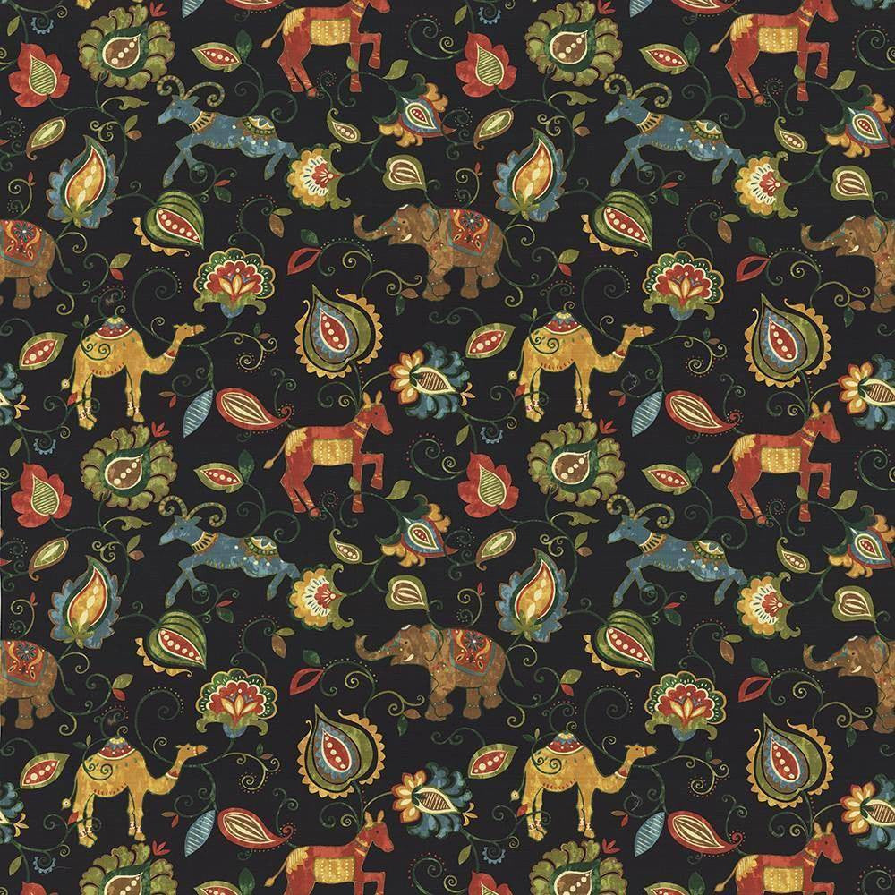 Menagerie Jungle by Kasmir Fabric 1433 INDONESIA 15,000 Wyzenbeek Double Rubs H: 27 inches, V:27 inches 54 - 55 - Fabric Carolina - Kasmir