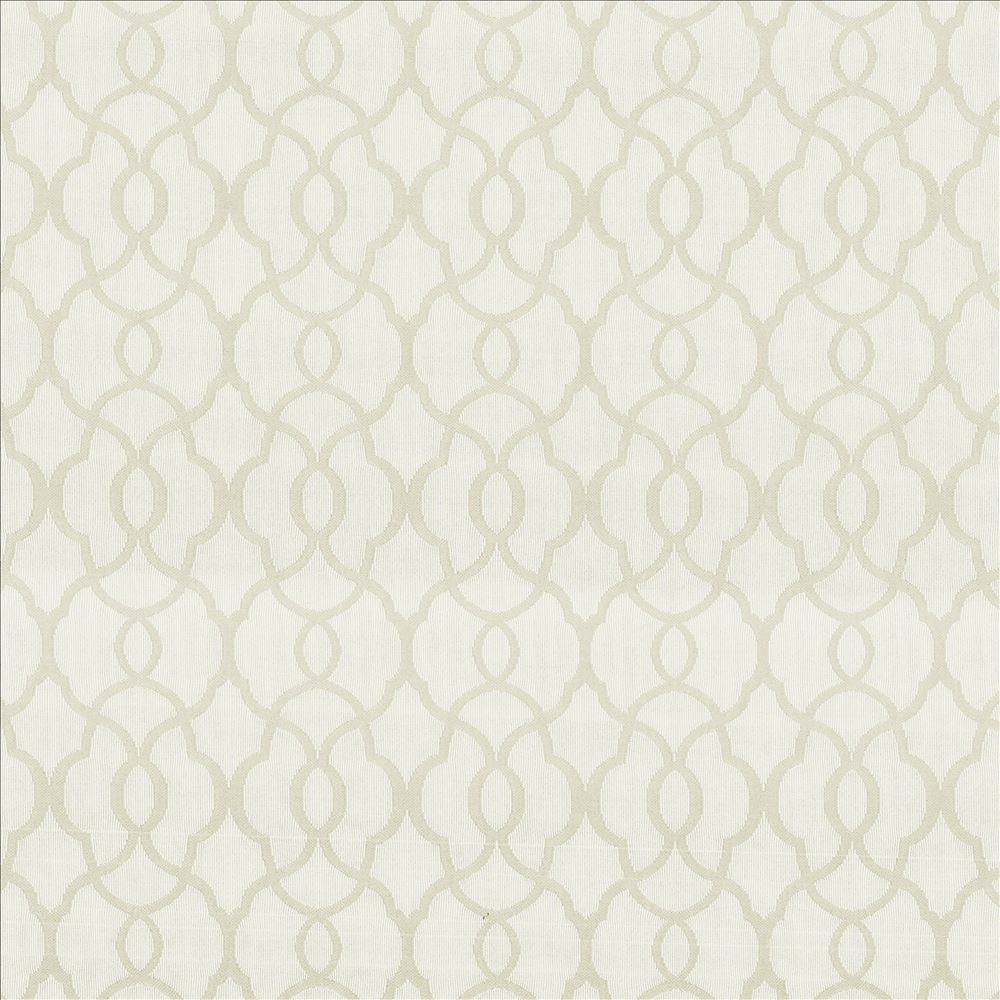Mercantile Ivory by Kasmir Fabric 5077 100% Polyester
 TURKEY Not Tested </p><p>Repeat: Horizontal: 5 1/8 inches and Vertical: 9 7/8 inches 56 - Fabric Carolina -