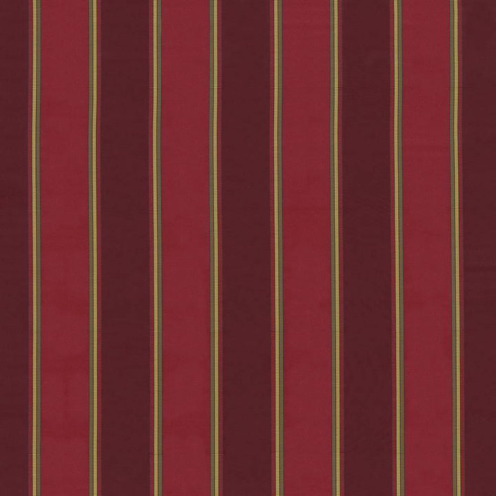 Meriden Stripe Cinnabar by Kasmir Fabric 1421 INDIA 15,000 Wyzenbeek Double Rubs H: 6 7/8 inches, V:N/A 54 - 55 - Fabric Carolina - Kasmir