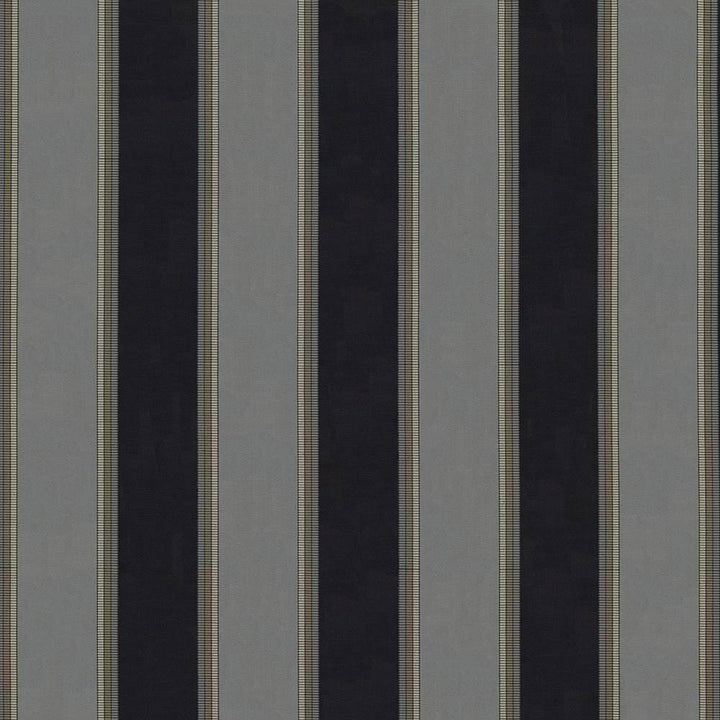 Meriden Stripe Jet by Kasmir Fabric 1421 INDIA 15,000 Wyzenbeek Double Rubs H: 6 7/8 inches, V:N/A 54 - 55 - Fabric Carolina - Kasmir