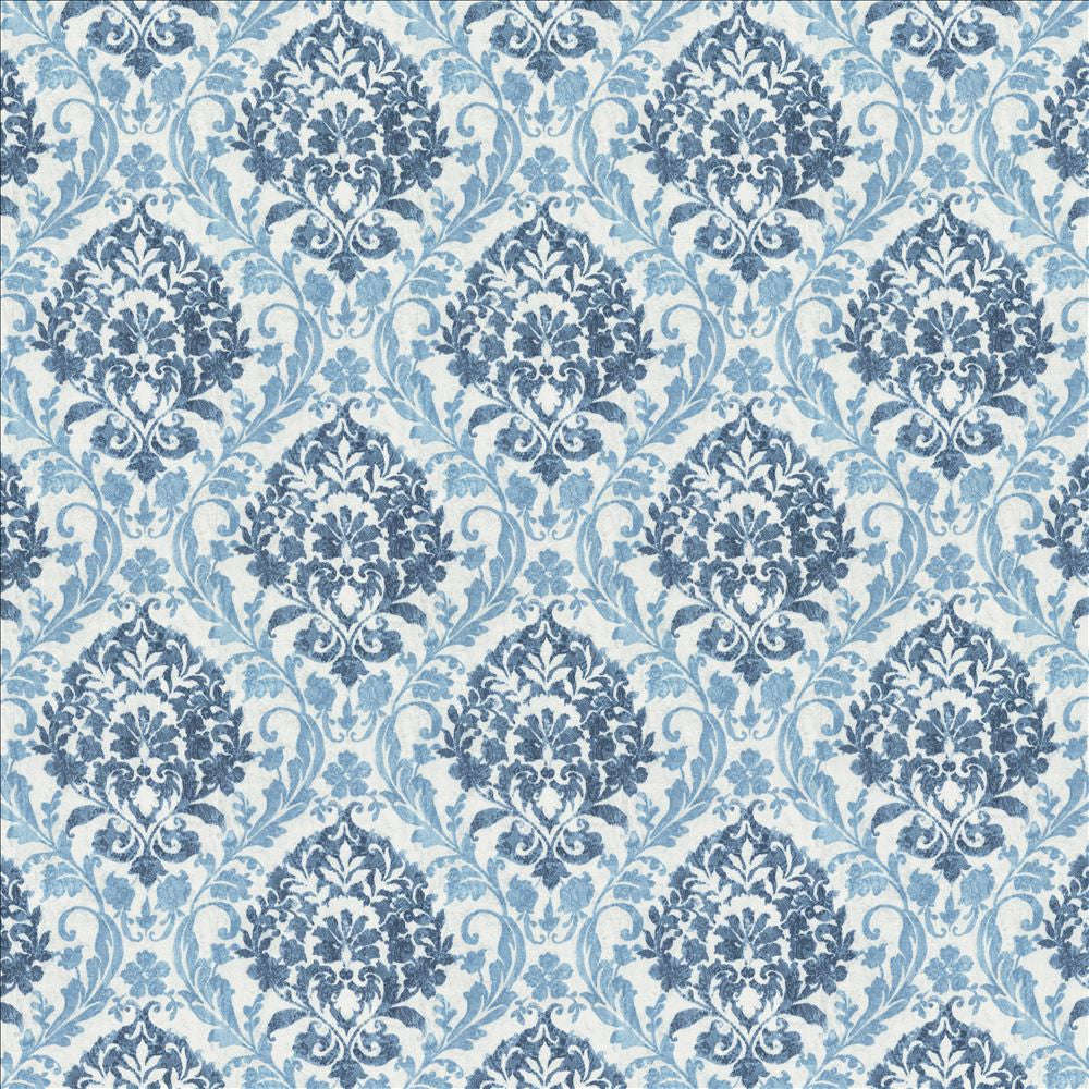 Mesmerizing Denim by Kasmir Fabric 1467 100% Polyester
 INDIA </p><p>Repeat: Horizontal: 13 4/8 inches and Vertical: 13 4/8 inches 54 - Fabric Carolina -