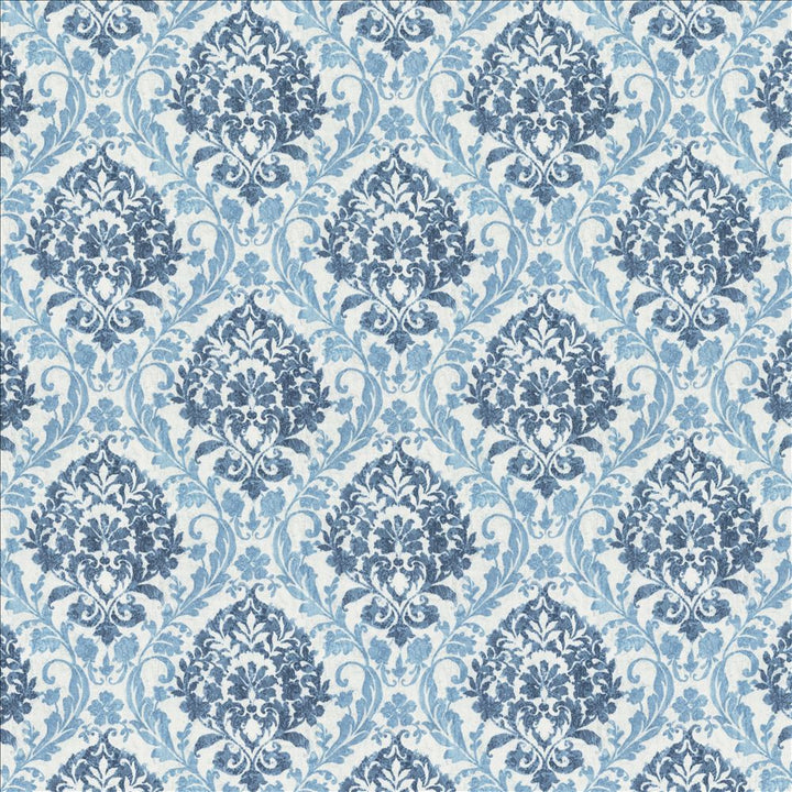 Mesmerizing Denim by Kasmir Fabric 1467 100% Polyester
 INDIA </p><p>Repeat: Horizontal: 13 4/8 inches and Vertical: 13 4/8 inches 54 - Fabric Carolina -