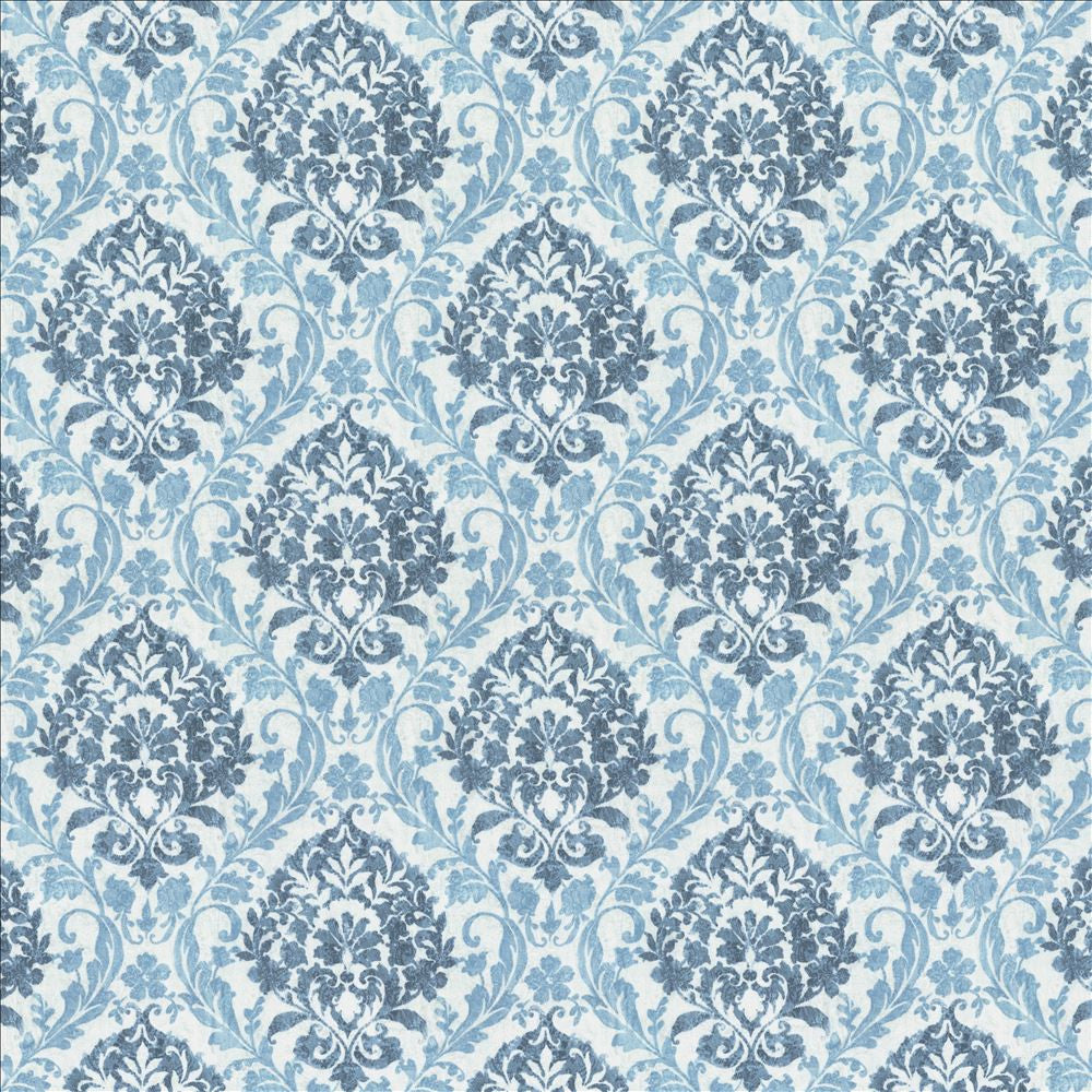 Mesmerizing Denim by Kasmir Fabric 1467 100% Polyester
 INDIA 30,000 Wyzenbeek Double Rubs </p><p>Repeat: Horizontal: 13 4/8 inches and Vertical: 13 4/8 inches 54 - Fabric Carolina -