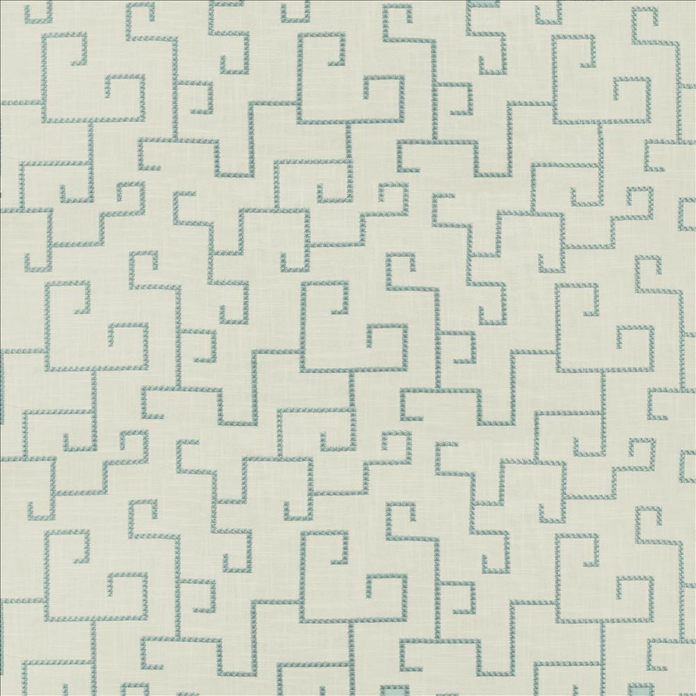 Methodology Spa by Kasmir Fabric 1470 55% Linen
45% Rayon
 CHINA </p><p>Repeat: Horizontal: 12 4/8 inches and Vertical: 12 6/8 inches 56 - Fabric Carolina -