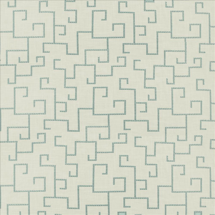 Methodology Spa by Kasmir Fabric 1470 55% Linen
45% Rayon
 CHINA </p><p>Repeat: Horizontal: 12 4/8 inches and Vertical: 12 6/8 inches 56 - Fabric Carolina -