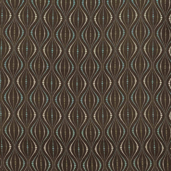 Midcentury Chocolate by Kasmir Fabric 1420 CHINA 12,000 Wyzenbeek Double Rubs H: 3 4/8 inches, V:4 6/8 inches 56 - 57 - Fabric Carolina - Kasmir