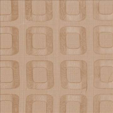 Midcentury Sheer Camel by Kasmir Fabric 5012 100% Polyester CHINA Not Tested H: 10 inches, V: 9 4/8 inches 112 - 114 - Fabric Carolina - Kasmir