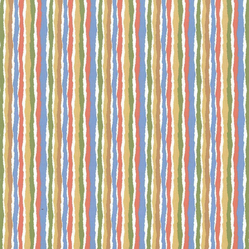Midgy Stripe Multi by Kasmir Fabric 1445 TURKEY Not Tested H: 6 4/8 inches, V:12 5/8 inches 55 - Fabric Carolina - Kasmir