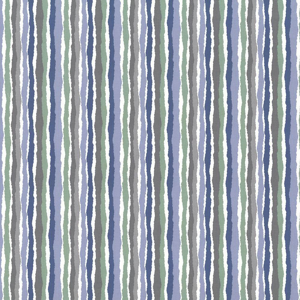 Midgy Stripe Roly Poly Blue by Kasmir Fabric 1445 100% Cotton
 TURKEY </p><p>Repeat: Horizontal: 6 4/8 inches and Vertical: 12 5/8 inches 55 - Fabric Carolina -