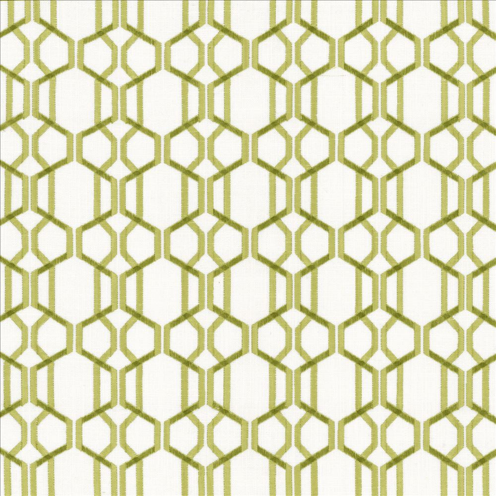 Millicent Fret Greenery by Kasmir Fabric 1455 38% Cotton
30% Polyester
16% Viscose
16% Linen
 INDIA 25,000 Wyzenbeek Double Rubs </p><p>Repeat: Horizontal: 3 inches and Vertical: 3 2/8 inches 54 - Fabric Carolina -