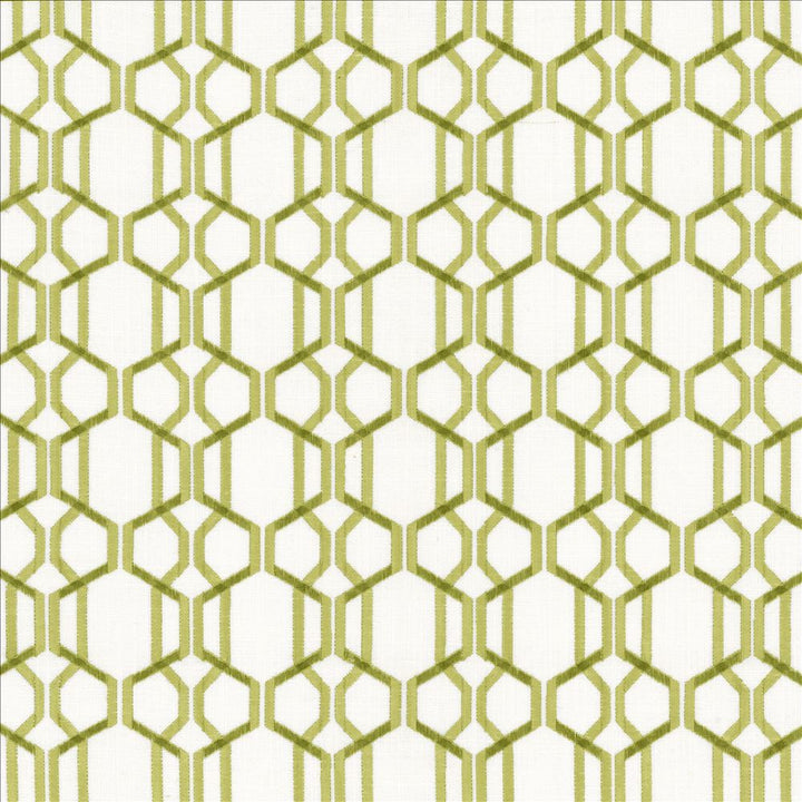 Millicent Fret Greenery by Kasmir Fabric 1455 38% Cotton
30% Polyester
16% Viscose
16% Linen
 INDIA 25,000 Wyzenbeek Double Rubs </p><p>Repeat: Horizontal: 3 inches and Vertical: 3 2/8 inches 54 - Fabric Carolina -