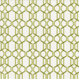 Millicent Fret Greenery by Kasmir Fabric