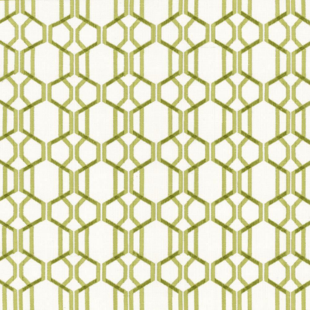 Millicent Fret Greenery by Kasmir Fabric 1455 38% Cotton
30% Polyester
16% Viscose
16% Linen
 INDIA </p><p>Repeat: Horizontal: 3 inches and Vertical: 3 2/8 inches 54 - Fabric Carolina -