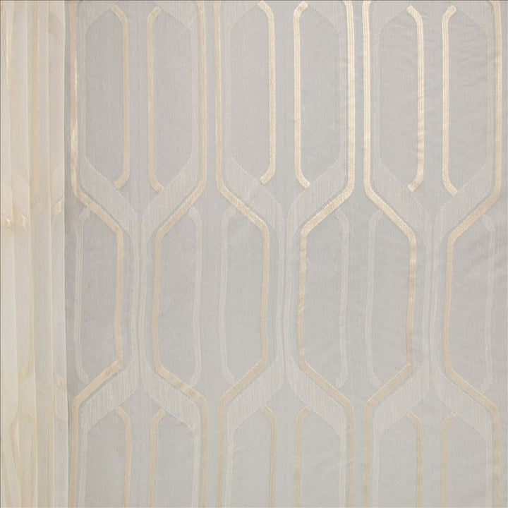 Mina Champagne by Kasmir Fabric 1465 100% Polyester
 TURKEY Not Tested Horizontal: 9 inches and Vertical: 22 4/8 inches 118 - Fabric Carolina -