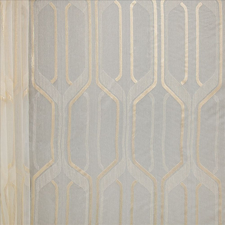 Mina Champagne by Kasmir Fabric 1465 100% Polyester
 TURKEY </p><p>Repeat: Horizontal: 9 inches and Vertical: 22 4/8 inches 118 - Fabric Carolina -
