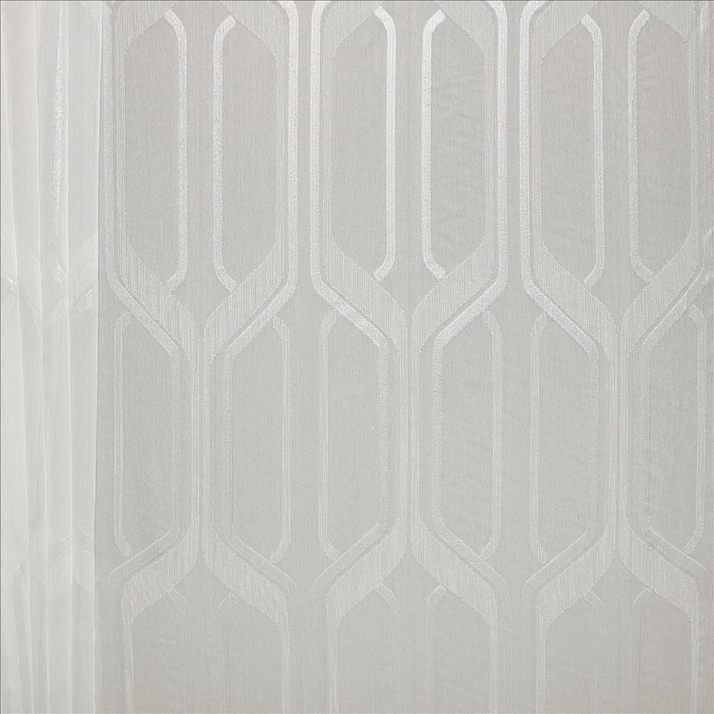 Mina Snow by Kasmir Fabric 1465 100% Polyester
 TURKEY </p><p>Repeat: Horizontal: 9 inches and Vertical: 22 4/8 inches 118 - Fabric Carolina -