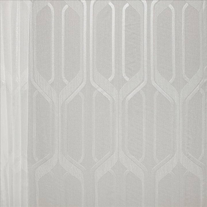 Mina Snow by Kasmir Fabric 1465 100% Polyester
 TURKEY </p><p>Repeat: Horizontal: 9 inches and Vertical: 22 4/8 inches 118 - Fabric Carolina -