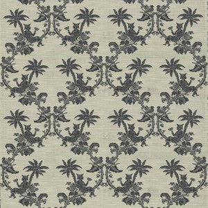 Ming Garden Prussian by Kasmir Fabric