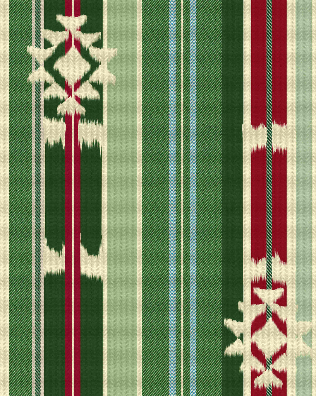 MISTLETOE Verdant Wallpaper (WP30270) by Mind The Gap | WP30270 | TRANSYLVANIAN RHAPSODY | 1 roll x 52 x 1000 cm / 20.5 x 393.7in | 0.52m / 20.5in | 10m / 393.7in | 5.20sqm / 55.9sq ft | L50cm / L19.6in | Taupe, Green, Red | Non-woven Satin | Paste the wall | 1 roll in a box | Fabric Carolina | https://www.fabriccarolina.com/
