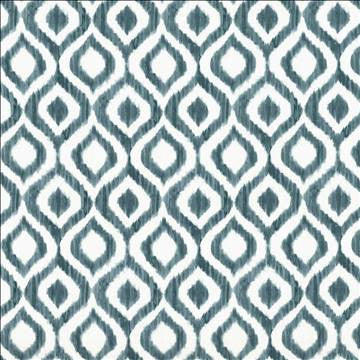 Mod Dreams Rainstorm by Kasmir Fabric 5115 100% Cotton TURKMENISTAN 15,000 Wyzenbeek Double Rubs H: 13 4/8 inches, V: 18 inches 54 - 55 - Fabric Carolina - Kasmir