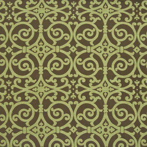 Modern Scroll Chartreuse by Kasmir Fabric