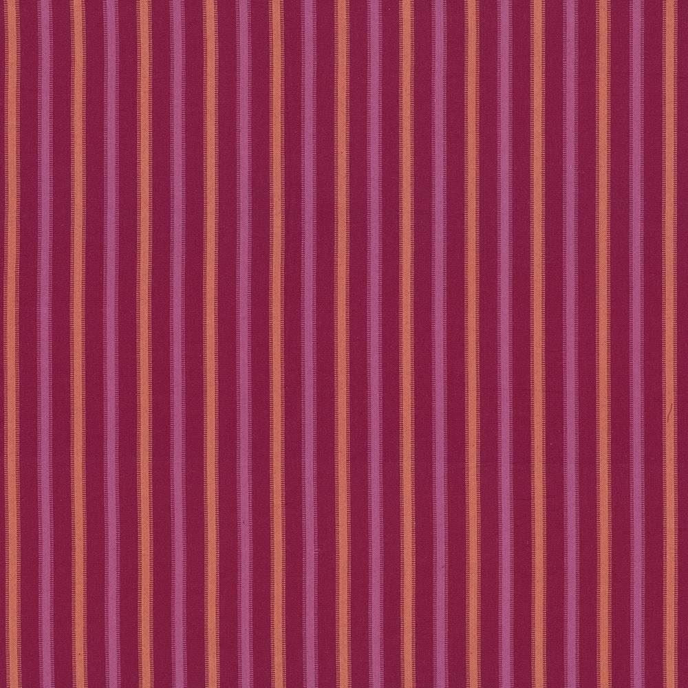 Mojanda Stripe Raspberry by Kasmir Fabric 1418 100% Cotton
 INDIA </p><p>Repeat: Horizontal: 3 2/8 inches and Vertical: N/A 54 - 55 - Fabric Carolina -