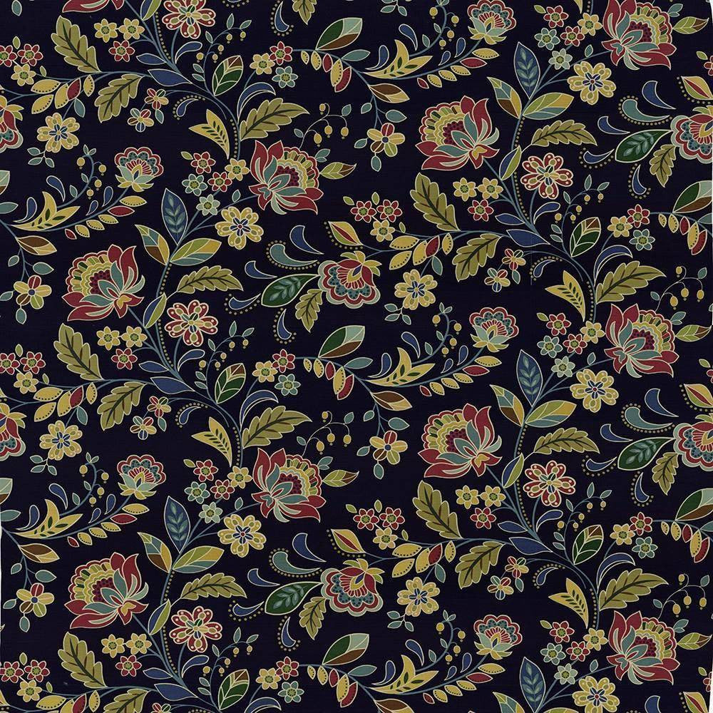 Mon Ami Midnight by Kasmir Fabric 5065 PAKISTAN 15,000 Wyzenbeek Double Rubs H: 54.00 inches, V:25 2/8 inches 54 - 55 - Fabric Carolina - Kasmir