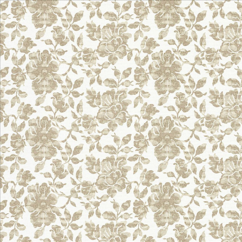 Monet Garden Flax  by Kasmir Fabric 1473 70% Cotton 25% Polyester 5% Linen  INDIA  </p><p>Repeat: Horizontal: 10 6/8 inches and Vertical: 20 inches 54  - Fabric Carolina -