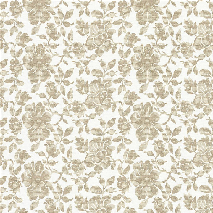 Monet Garden Flax  by Kasmir Fabric 1473 70% Cotton 25% Polyester 5% Linen  INDIA  </p><p>Repeat: Horizontal: 10 6/8 inches and Vertical: 20 inches 54  - Fabric Carolina -