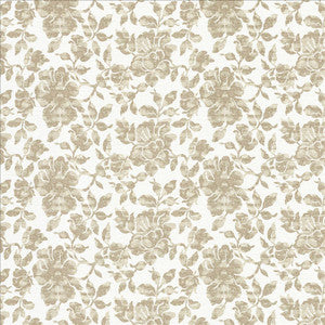 Monet Garden Flax  by Kasmir Fabric
