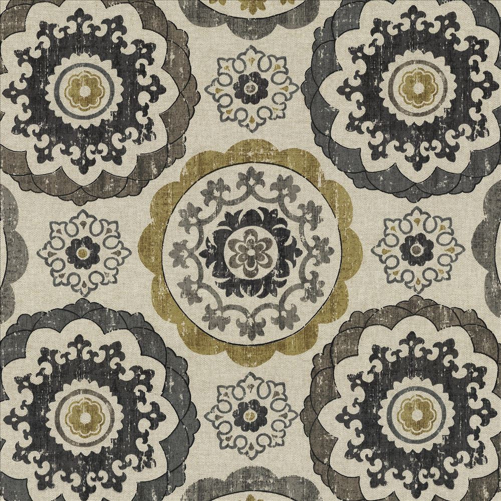 Montezuma Ash by Kasmir Fabric 5078 89% Cotton
11% Rayon
 TURKEY </p><p>Repeat: Horizontal: 27 inches and Vertical: 27 inches 54 - 55 - Fabric Carolina -