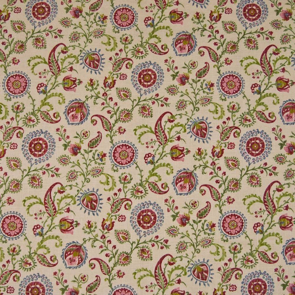 Montrichard Canvas by Kasmir Fabric 1371 CHINA 12,000 Wyzenbeek Double Rubs H: 27 inches, V:18 inches 54 - Fabric Carolina - Kasmir