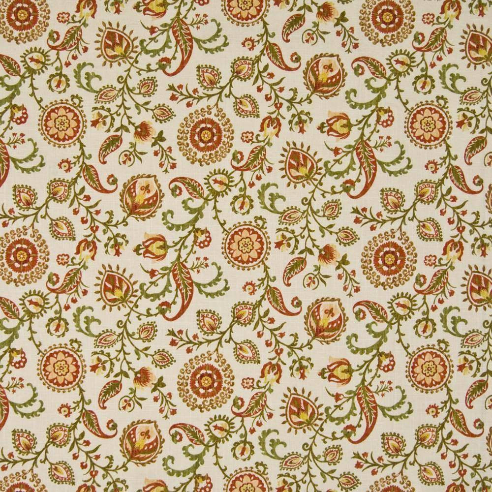Montrichard Spice by Kasmir Fabric 1370 CHINA 12,000 Wyzenbeek Double Rubs H: 27 inches, V:18 inches 54 - Fabric Carolina - Kasmir