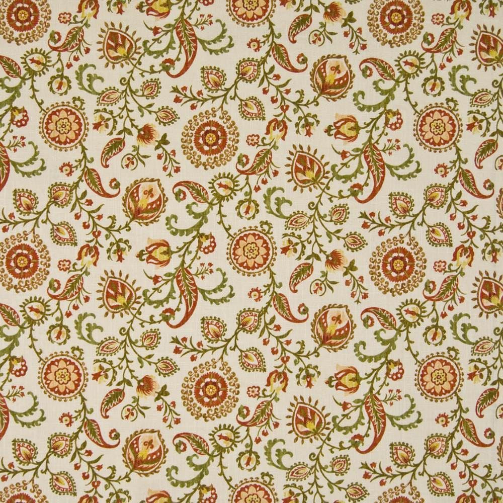 Montrichard Spice by Kasmir Fabric 1370 55% Rayon
45% Linen
 CHINA </p><p>Repeat: Horizontal: 27 inches and Vertical: 18 inches 54 - Fabric Carolina -