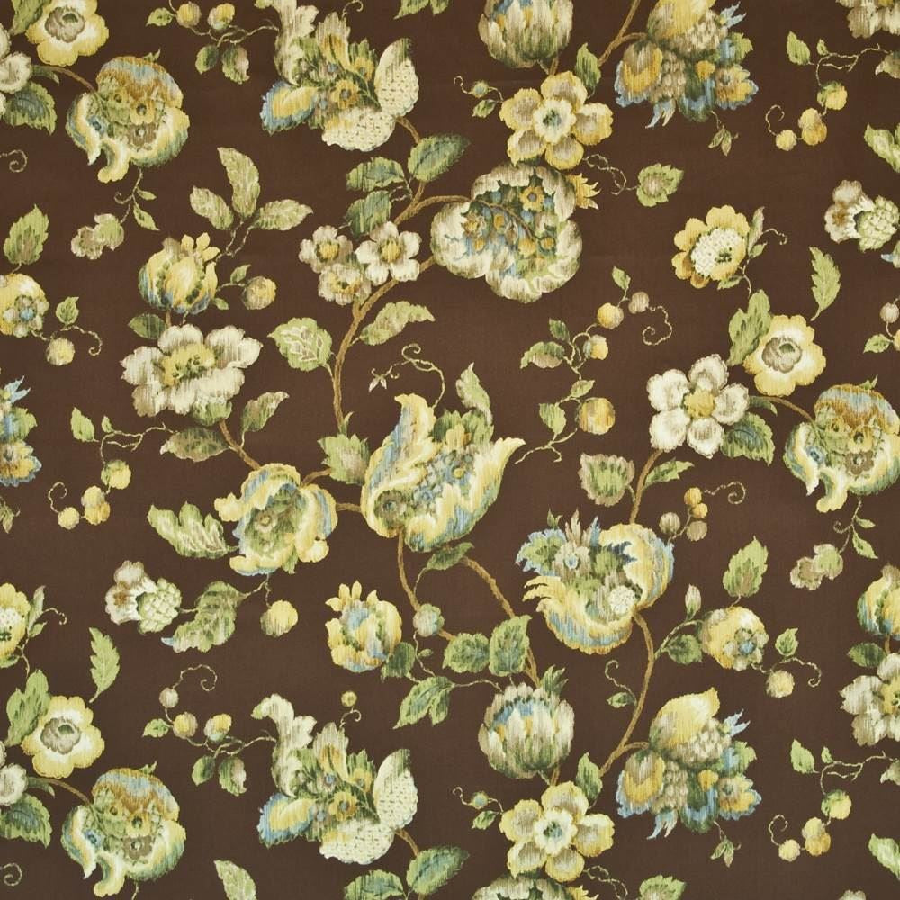 Montvue Garden Walnut by Kasmir Fabric 1403 100% Cotton
 KOREA 10,000 Wyzenbeek Double Rubs </p><p>Repeat: Horizontal: 54 inches and Vertical: 27 inches 54 - Fabric Carolina -