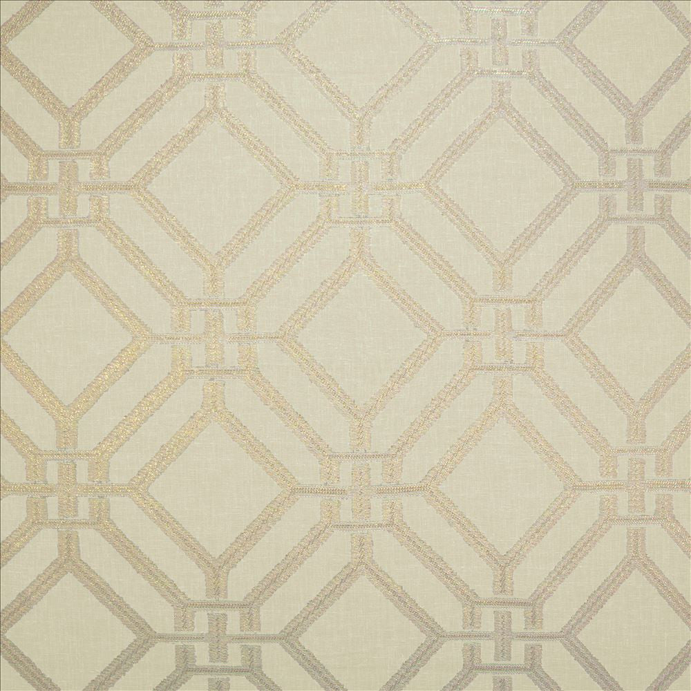 Moonrise Gold by Kasmir Fabric 5157 100% Polyester TURKEY Horizontal: 11 4/8 inches and Vertical: 11 4/8 inches 62 - Fabric Carolina -