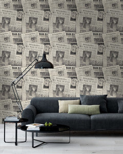 MOONWALKER Neutral Premium Wallpaper (WP20016) by Mind The Gap