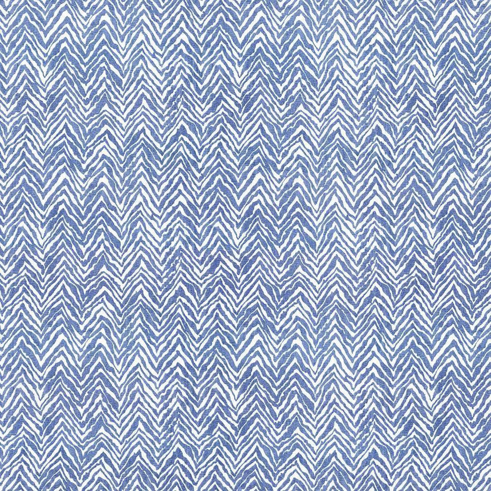 Moorea Sapphire by Kasmir Fabric 5107 UAE H: 13 4/8 inches, V:12 inches 54 - 55 - Fabric Carolina - Kasmir