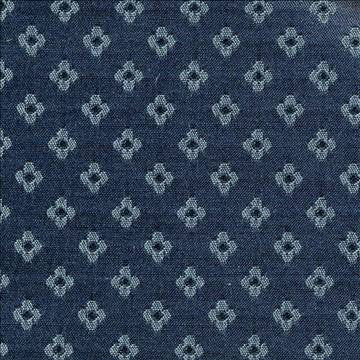 Moorgate Navy by Kasmir Fabric 1382 58% Cotton 42% Polyester TAIWAN 30,000 Wyzenbeek Double Rubs H: 6/8 inches, V: 6/8 inches 54 - 55 - Fabric Carolina - Kasmir