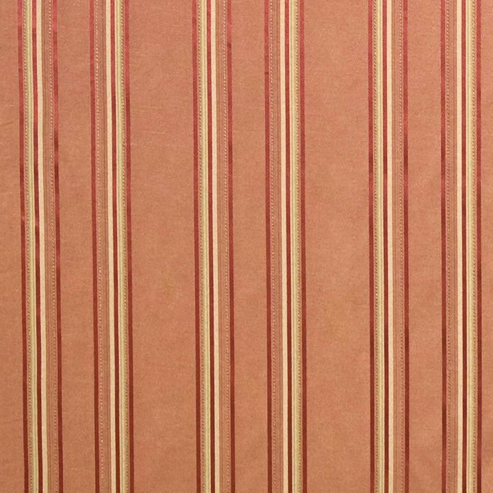 Morelli Stripe Adobe by Kasmir Fabric 1402 100% Polyester CHINA Not Tested Horizontal: 7 2/8 inches and Vertical: 0 Inches 53 - 54 - Fabric Carolina -