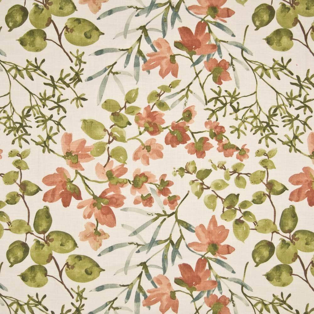 Morning Bliss Tangerine by Kasmir Fabric 1387 USA 15,000 Wyzenbeek Double Rubs H: 27 inches, V:27 inches 54 - Fabric Carolina - Kasmir