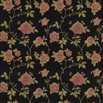 Morningside Ebony by Kasmir Fabric 1424 83% Rayon 17% Polyester USA 45,000 Wyzenbeek Double Rubs H: 27 inches, V: 27 4/8 inches 55 - 56 - Fabric Carolina - Kasmir