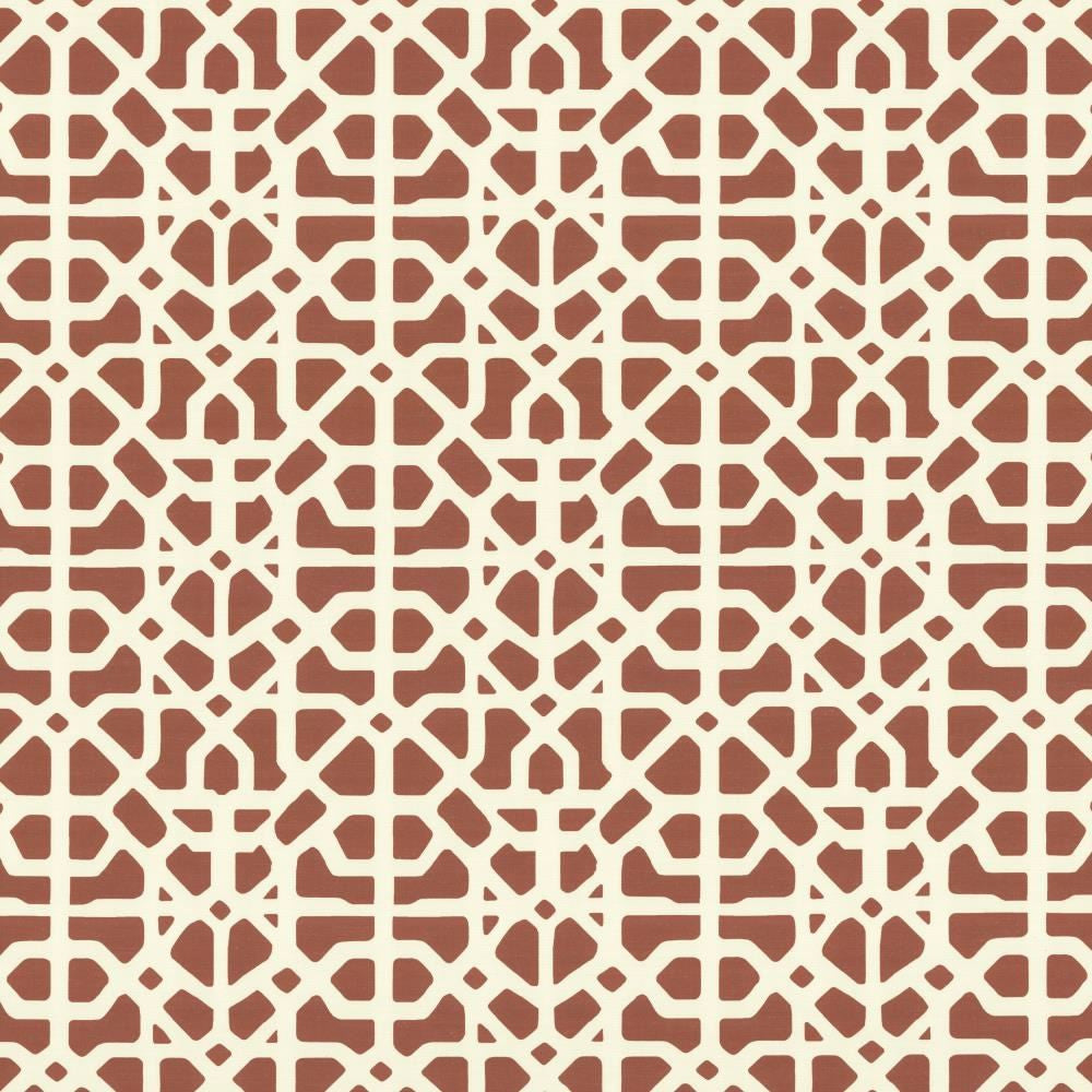 Moroccan 110 Clay by Kasmir Fabric 1452 65% Polyester
35% Cotton
 SPAIN </p><p>Repeat: Horizontal: 11 inches and Vertical: 11 6/8 inches 110 - Fabric Carolina -